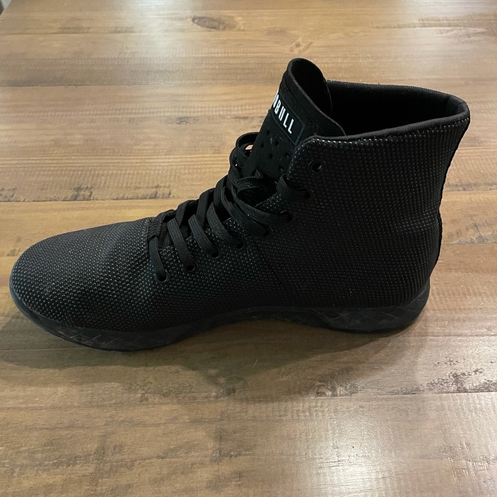 NoBull high top trainers black